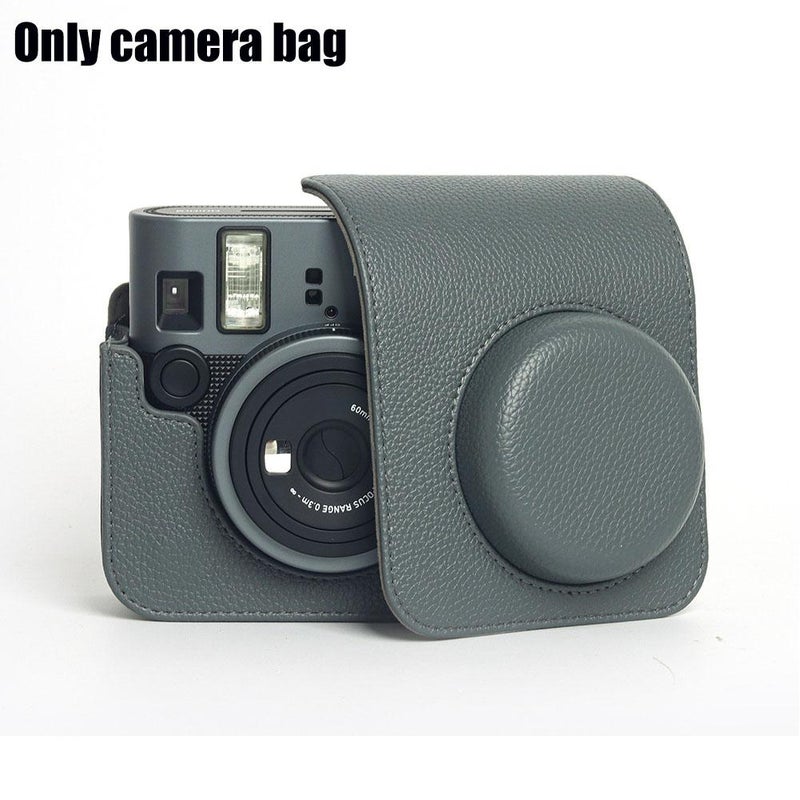 Suitable for Fujifilm Instant Camera Mini 41 solid color camera bag, digital camera fits well, protective case, crossbody bag